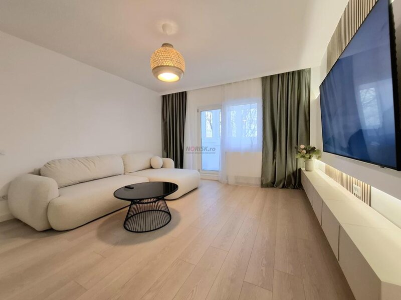 Nerva Traian 2 camere lux premium  mobilat  centrala  61mp  et.1